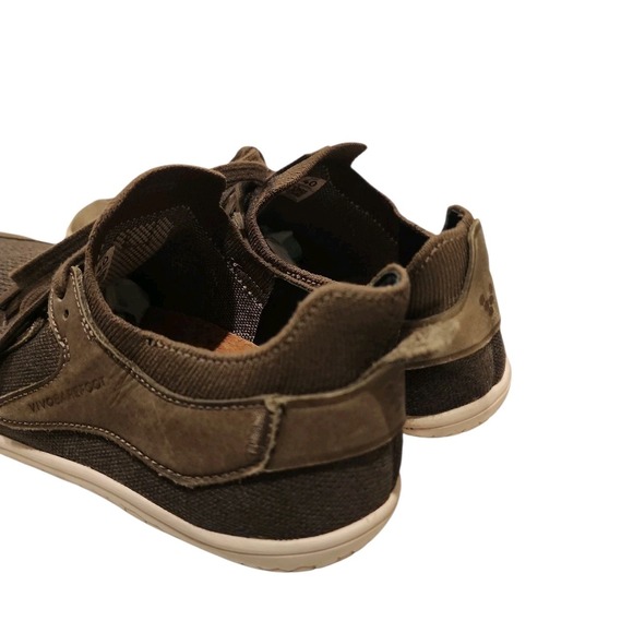 VivoBarefoot Primus Asana III 40 EU Womens Sz 9 Olive Leather Sneaker Shoes EUC - Picture 8 of 11